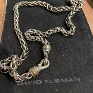 David Yurman wheat necklace. 16 inches in length